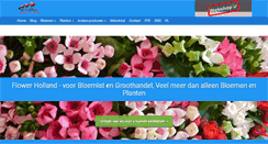 Desktop Screenshot of flowerholland.com